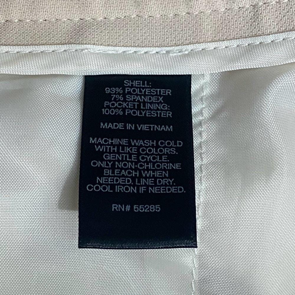 Express Tan Cream Beige Dress Shorts Size 0 - Picture 6 of 8
